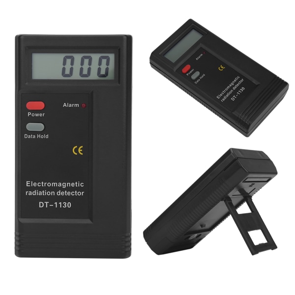 1 PC Batteridriven LCD Digital Elektromagnetisk Strålningsdetektor EMF Meter Tester Hot