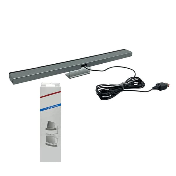 Kablet mottaker for WII Erstatning kablet infrarød sensorbar mottaker for Wii Wii U Motion Plus-konsoll