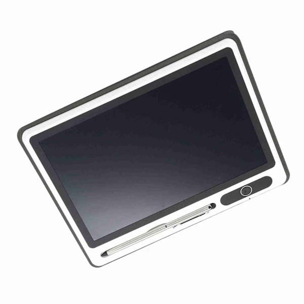 Elektronisk Anteckningsblock LCD-Tablett Ritplatta Kontorsmaterial Handmålningsverktyg 9 tum (Svart (Med Konstläderfodral))