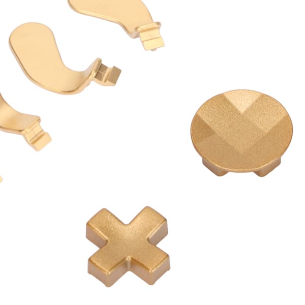 4 stk. Trigger Paddles og 2 utskiftbare D-Pads i rustfritt stål, reservedeler for Xbox One Elite Series 2
