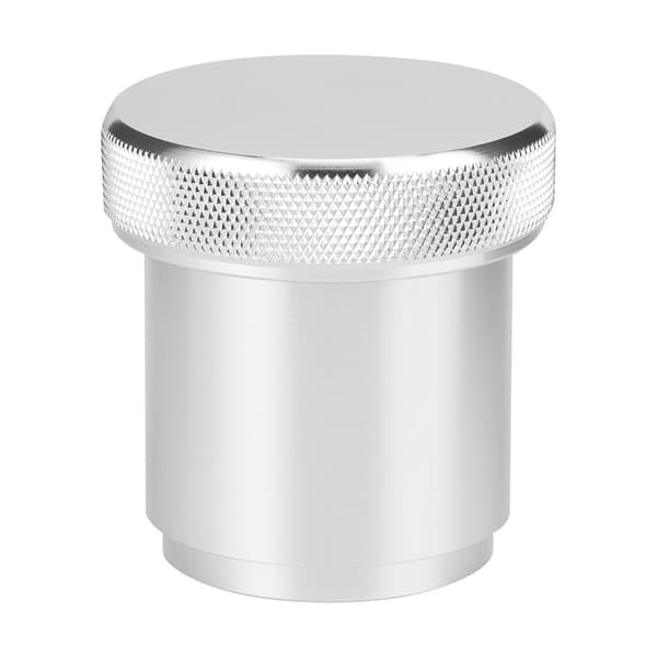 Bränsletanklock i aluminiumlegering, svetsbar, med 1,5 tums innerdiameter, modifierade bildelar, silver