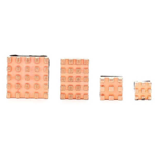 Ren Kobber Køleplade Køling Køleplade Tilbehør til Raspberry Pi 4B 1G 2G 4G Ren Kobber Køleplade