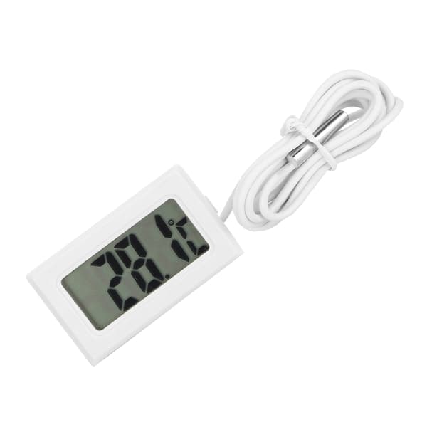 Bärbar Digital Termometer för Akvarium med Sond