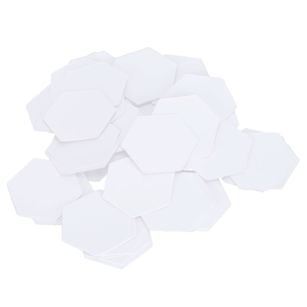 100 stk. PatchWork Skabelon Hex Papir Modelboard Quilting Syning Håndværk DIY Syværktøj (22 mm Hex)