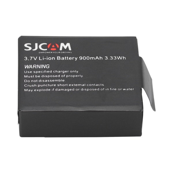 3,7V 900mAh Liion Batteri Original Sportkamera Batterier för SJCAM SJ4000 SJ5000 M10 kamera