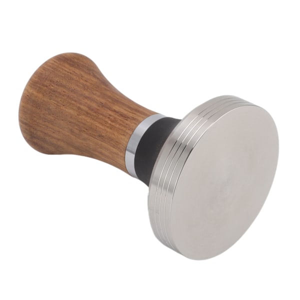 Kaffe Hammer Tamper Sæt Valnød Rustfrit Stål Tamper Fordeler Sæt med Universal Base til Køkken 58mm/2.3in
