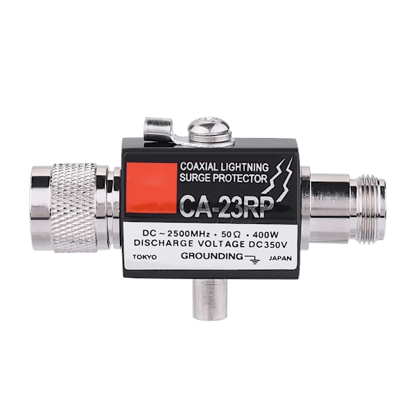 50Ω DC-2500MHz N-kontakt 400W Koaxial Åskskydd Överspänningsskydd