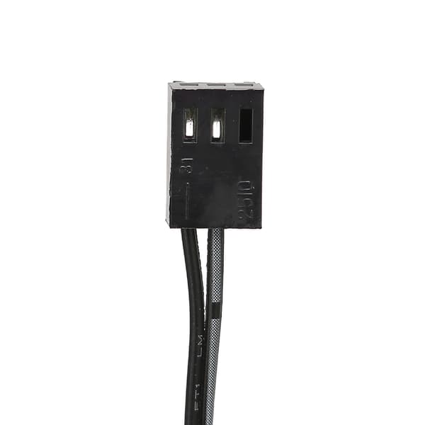 PC Vandkølingsmåler 12V Lille 3-pin Interface G1/4 Gevind Holdbar Akryl Rustfri Computer Flowmåler til PC Sort