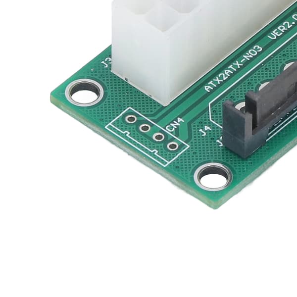 Dual Power Supply Sync Starter SATA Interface Dual PSU Adapter 24 Pin Dual Power Connector til BTC Miner