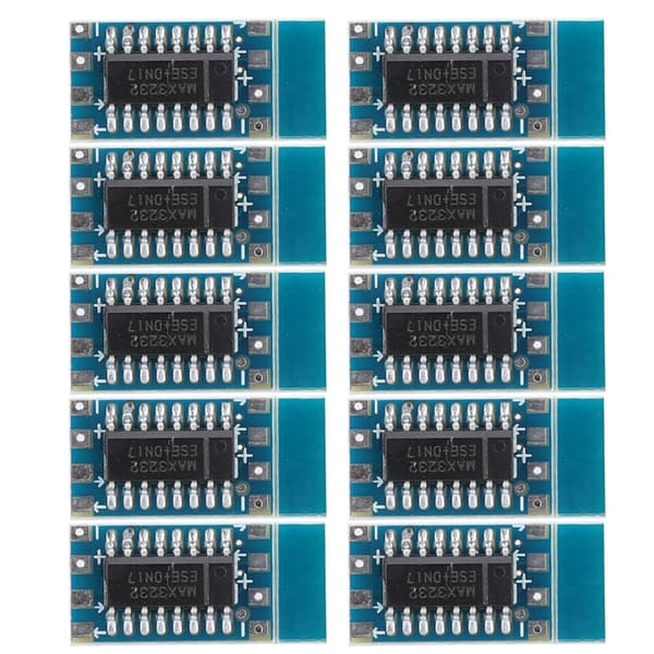 10 stk. MCU Mini RS232 til TTL Konverter til Arduino MAX3232 Adapter Modul Board