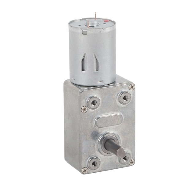 1 stk. Reversibel Orm Gearet Motor DC 12V Reduktionsmotor (62RPM)