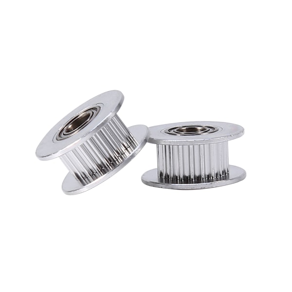 2 stk. Aluminium 5 mm Indvendig Diameter Tandrem Driv Remstrammer Med Leje til 3D Printer