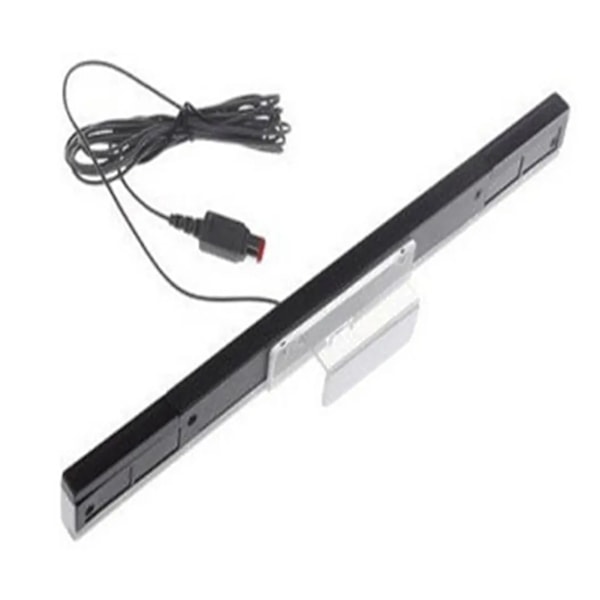 Kablet mottaker for WII erstatning kablet infrarød sensor bar mottaker for Wii Wii U Motion Plus-konsoll