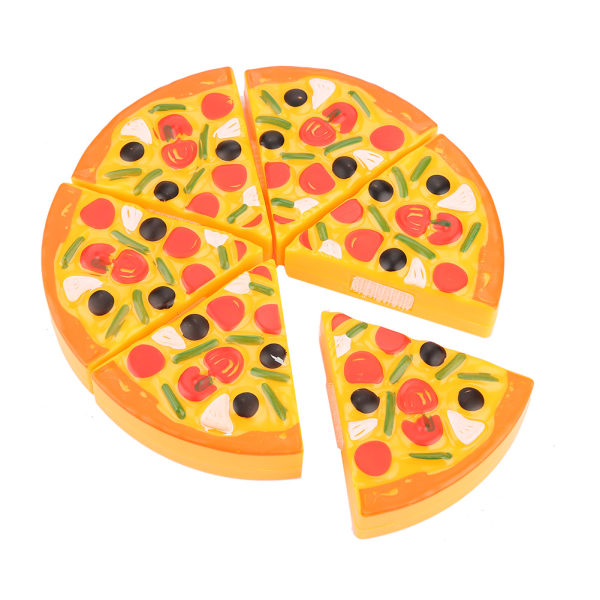 Pizzaleksak för barn Pizza Set låtsasmatlagningssats Leksaksstimulering Pizza för småbarn
