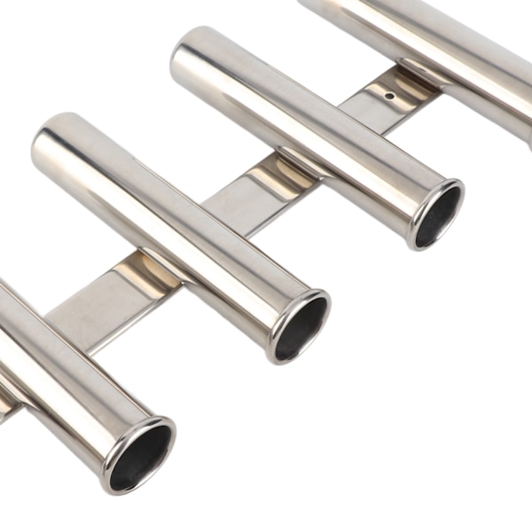 Fiskestangholder 5 Rør Stativ 304 Rustfritt Stål Hardware for Marine Yacht Båt