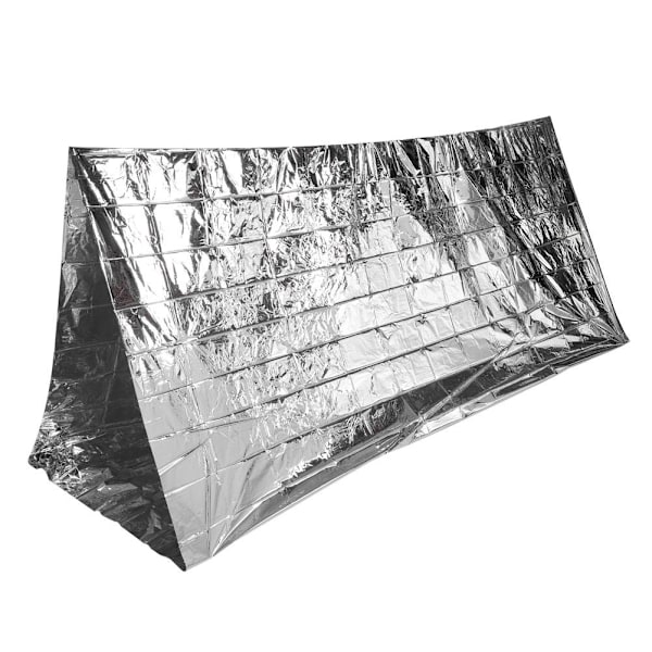 5 st. Vattentäta Nödblanketter för Överlevnad, Reflekterande, Camping, Vandring, Jordbävningsräddning, Första Hjälpen, Silver