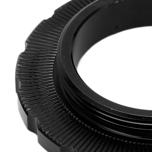 MEIJUN Centerlock Låsering Center Lock Hjul Hub Barrel Aksel Skive Rotor Låsering til Cykel Mountainbike Sort