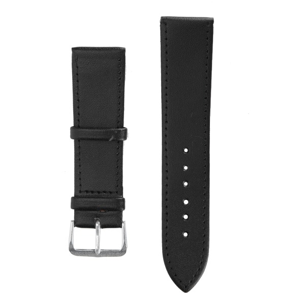 Pin Watch Klockband PU Läder Universal Ersättning watch Tillbehör22mm / 0,87in