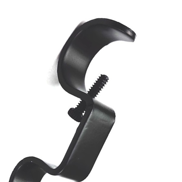 3 Sett Gardinstang Krok Holder Jernbrakett Universell Design Hjemmedekorasjon for Soverom
