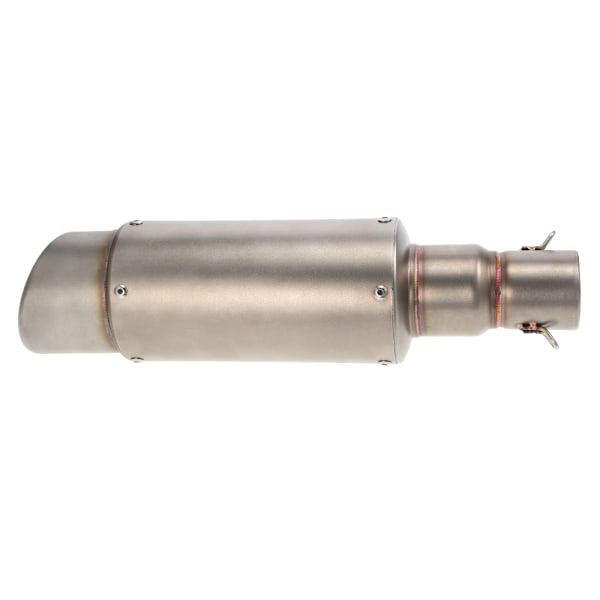 38-51mm frostad färg Oblique tail Refit Avgasljuddämpare Med passform för Motorcyklar ATV Universal