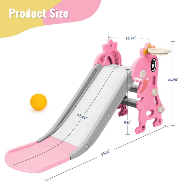 Børnerutsjebane Pink Grå