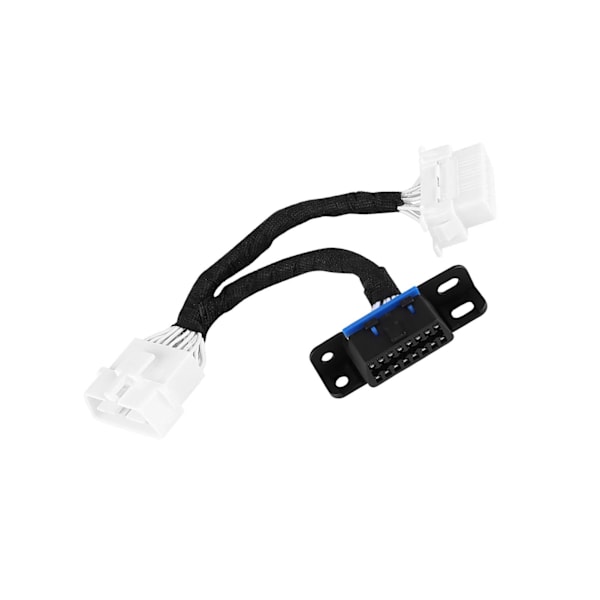 OBD2 16-pin hann til dobbel hun splitter adapter skjøtekabel Y-kabel