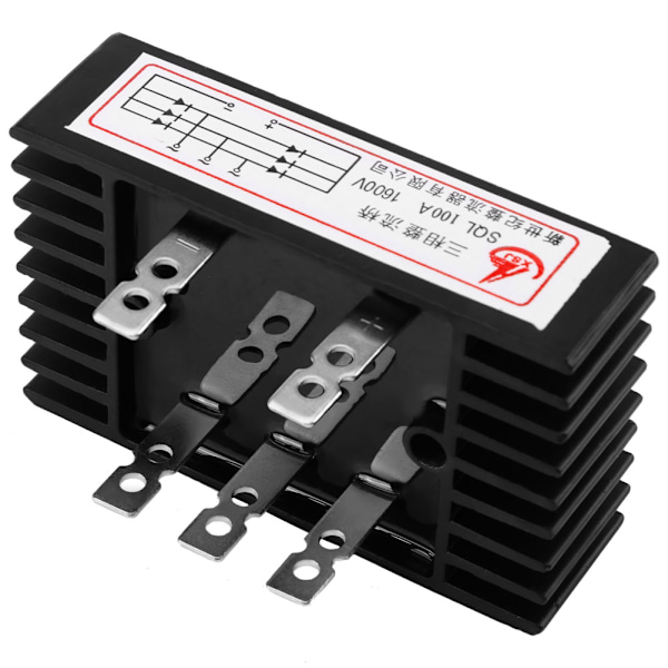 SQL100A 1600V Kolmivaiheinen Diodisilta Tasasuuntaaja AC - DC