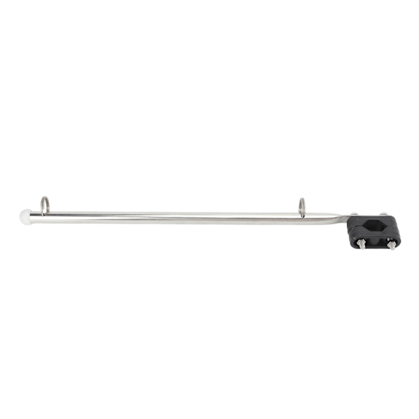 390mm/15.35in Marine Rail Type Flagstang Justerbar Rustfrit Stål til Både Yachts Sejlbåde Speedbåde