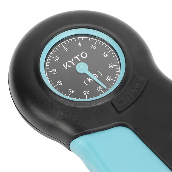 Handgreppsstyrketestare Handdynamometer Ergonomisk Greppstyrkemätare Greppdynamometer Blå Svart