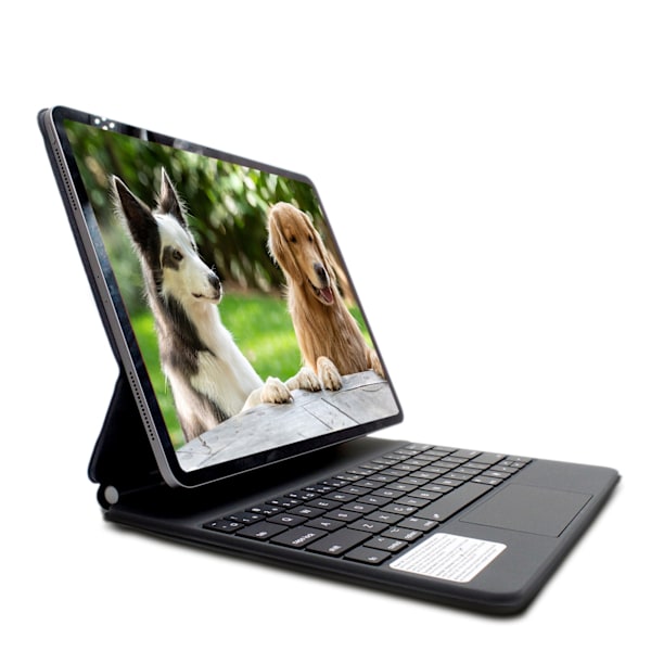 Magic Keyboard Multifunktionell Trackpad Bakgrundsbelyst Trådlös BT-anslutning Lång Batteritid Fullständigt Skydd Lämplig för 12,9 tums Tangentbord