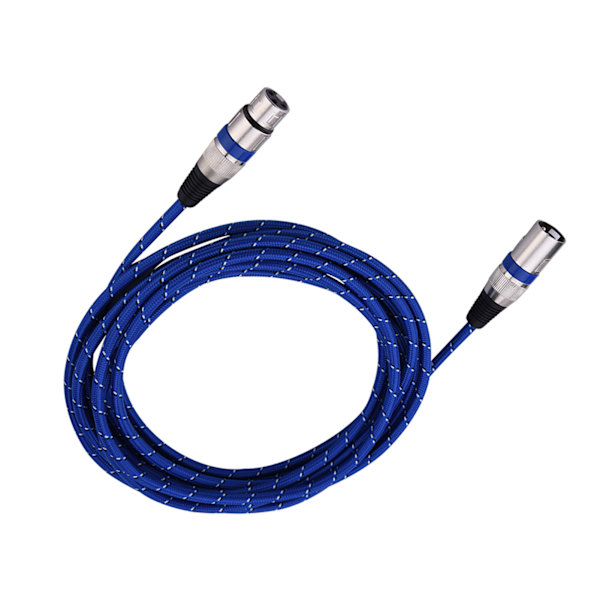 XLR Uros-Naaras Liitin Balansoitu 3-nastainen Mikrofoni MIC Audiokaapeli 5 metriä