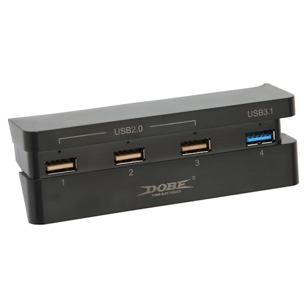 USB Hub Høy Hastighet 4 Port USB 3.1 2.0 USB Utvidelseslader for PS4 Slim Spillkonsoll