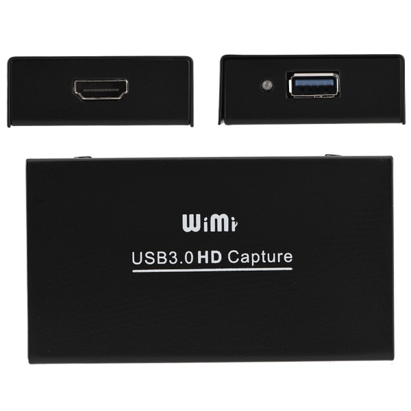 USB 3.0 HD HDMI Capture Card Device 1080P Video Audio Adapter Gratis enhet för Windows/Linux/OS X
