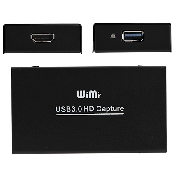 USB 3.0 HD HDMI -kaappauskortti 1080P Video Audio -sovitin, ilmainen ajuri Windowsille/Linuxille/OS X:lle