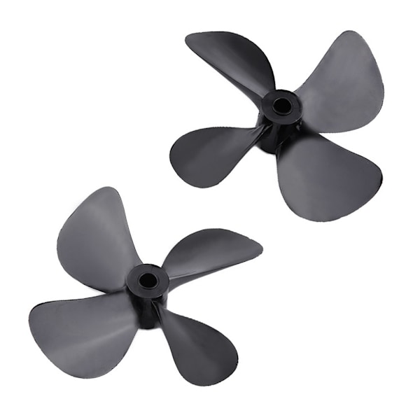 RC Modellbåtstillbehör 4*60mm Hög Styrka CW CCW Plast 4-Bladig Full Immersion Propeller