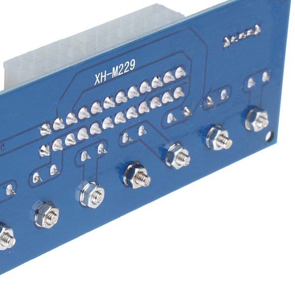 2 stk. ATX Strømforsyningskort 24 Pin Datamaskin Kabinett Strømforsyning Breakout Modul Adapter XHM229