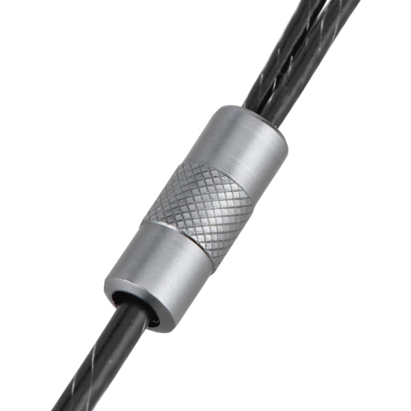 Byt uppgraderingsljudkabel 3,5 mm uttag för MMCX-kontakt SE215 SE425 SE535 hörlurar svart