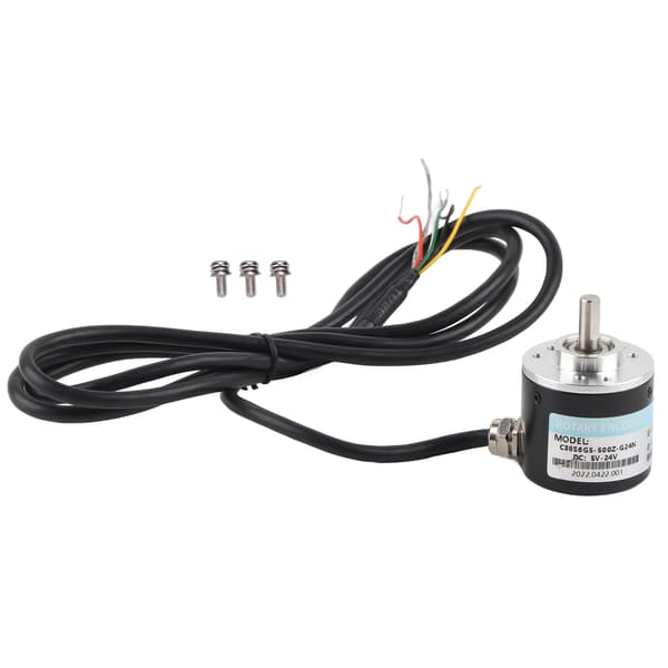 Fotoelektrisk encoder ABZ 3-faset DC5-24V solid aksel til kontorautomatisering, ingeniørområde 500Z