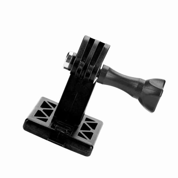 Letvægts Nylon Bærbar Hjelm Adapter Base Fast Montering til Kamera (Sort)