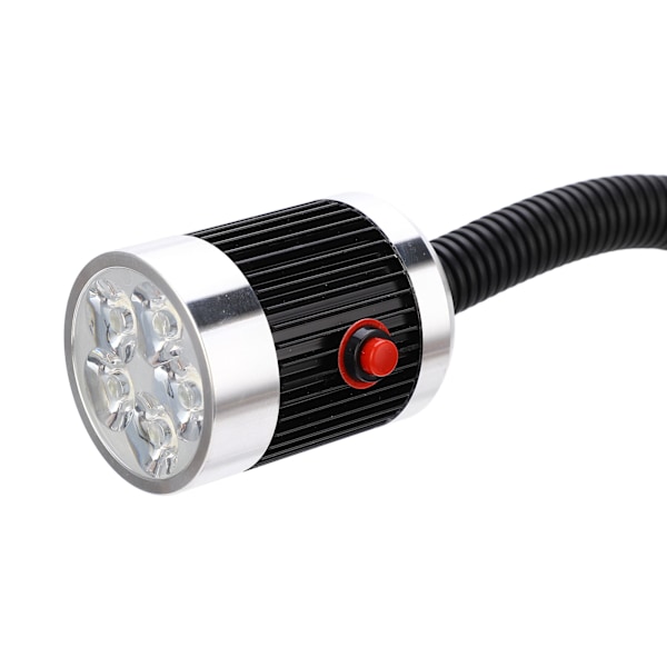 Rund Magnetisk Base Svanehals Lampe Industrielt LED CNC Maskinværktøj Drejebænk Arbejdslampe AC220V 5W