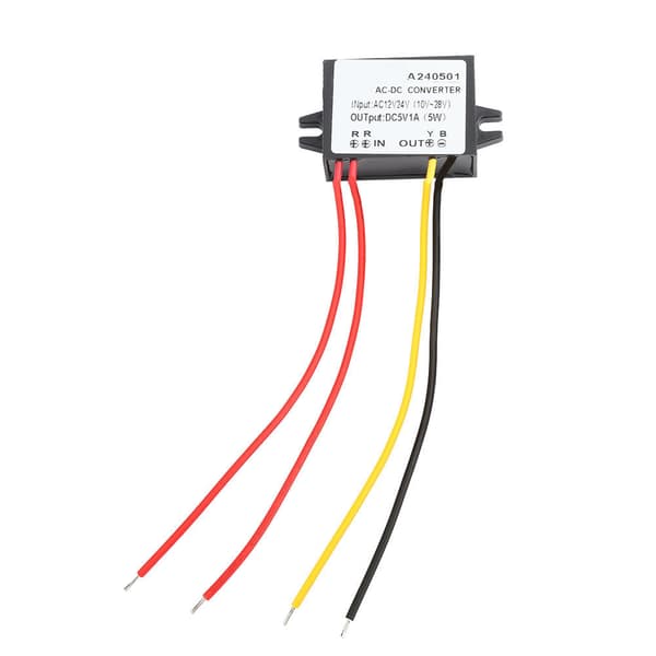 AC 12V 24V til DC 5V Buck Converter AC DC Strømforsyningsmodul
