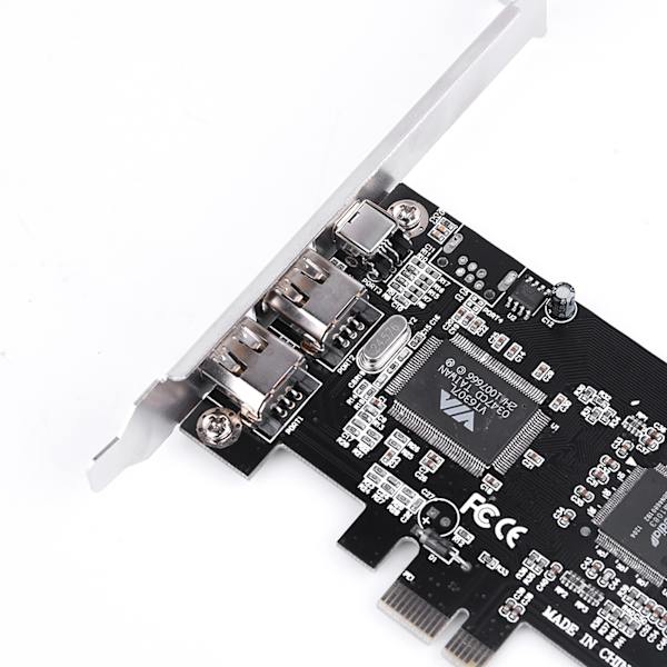 PCI-E PCI Express FireWire 1394a IEEE 1394 -ohjainkortti Firewire-kaapelilla