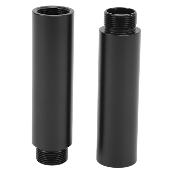 2-pack Mikrofonhållare Förlängningsstav Set Justerbar Längd Hållbar Mikrofonhållare Uppgraderingsdelar