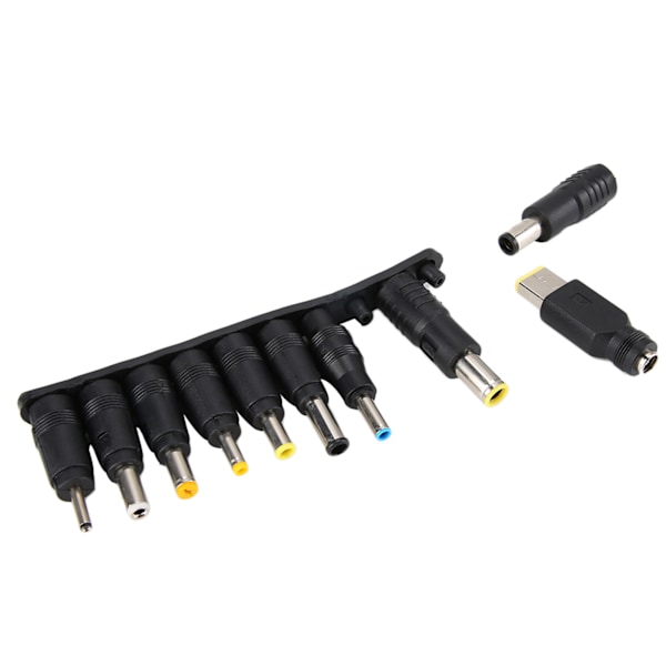 10 st DC 5.5MM Universal Multifunktionell Notebook Laptop Strömförsörjning Laddare Adapterkontakt