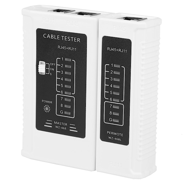 Multifunktionell RJ45 RJ11 Nätverkskabeltestare Ethernet LAN Nätverkstestverktyg