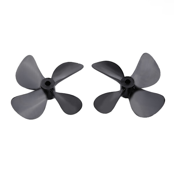 RC Modellbåtstillbehör 4*60mm Hög Styrka CW CCW Plast 4-Bladig Full Immersion Propeller