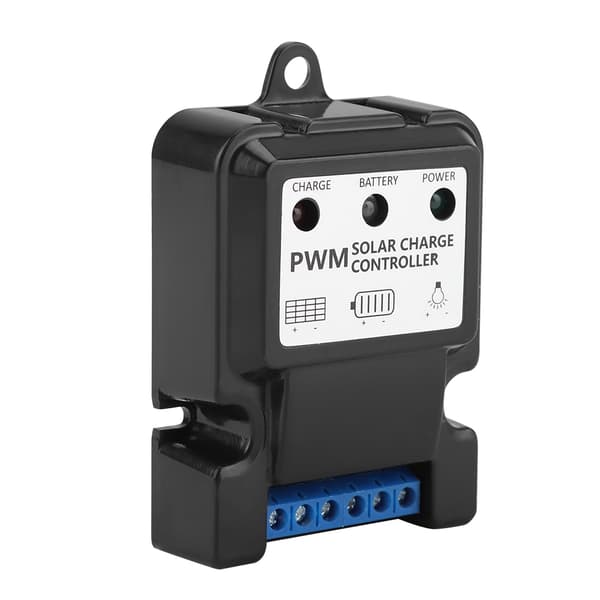 PWM Intelligent Smart Solenergi Udladningsladecontroller Regulator DHS‑5S6V/12V 10A