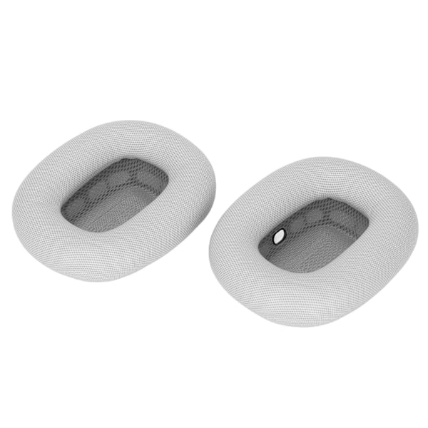 Ersättningskuddar för hörlurar, mjukt minnesskum, proteinläder, öronkuddar, öronmuffar för Airpod MAX-hörlurar, grå
