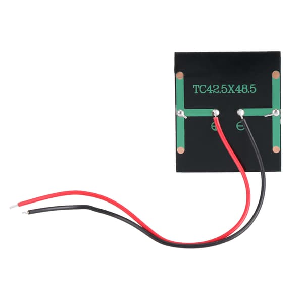 2 stk. 0,36 W 2 V Mini polykrystallinske solcellepaneler DIY batteriladermodul Clip Kit
