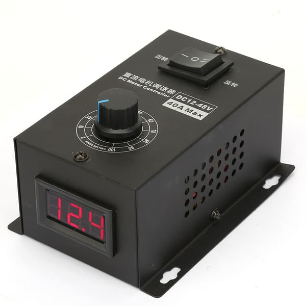 DC 12V~48V 40A Børstemotor Guvernør Hastighetskontroll Modul Elektrisk Kontroller